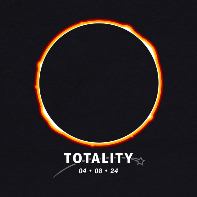 Totality, 2024 Total Solar Eclipse Viewing Shirt by Boots